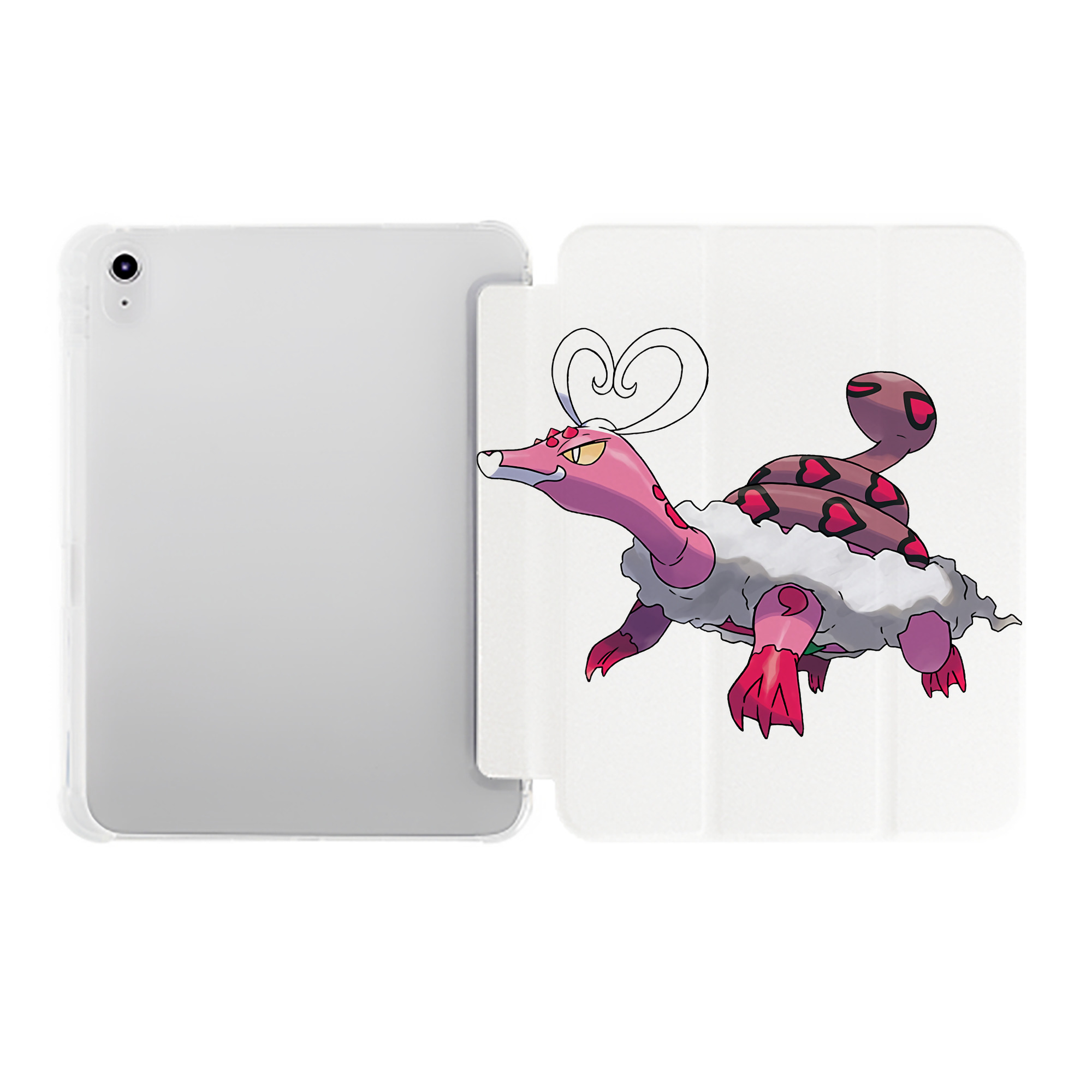 （画像用） ポケットモンスター Pokémon IPad ケース ペン収納付き 三つ折りスタンド PUレザー×シリコン 対応機種9.5/10.5/10.9インチ